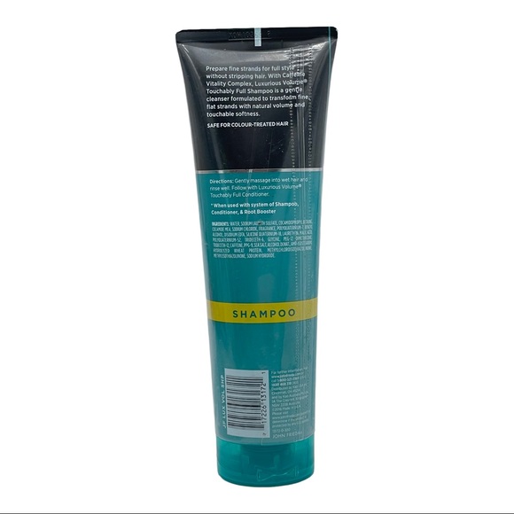 2 Pack John Frieda Luxurious Volume Touchably Full Shampoo 8.45 oz for Fine Hair - Picture 3 of 6
